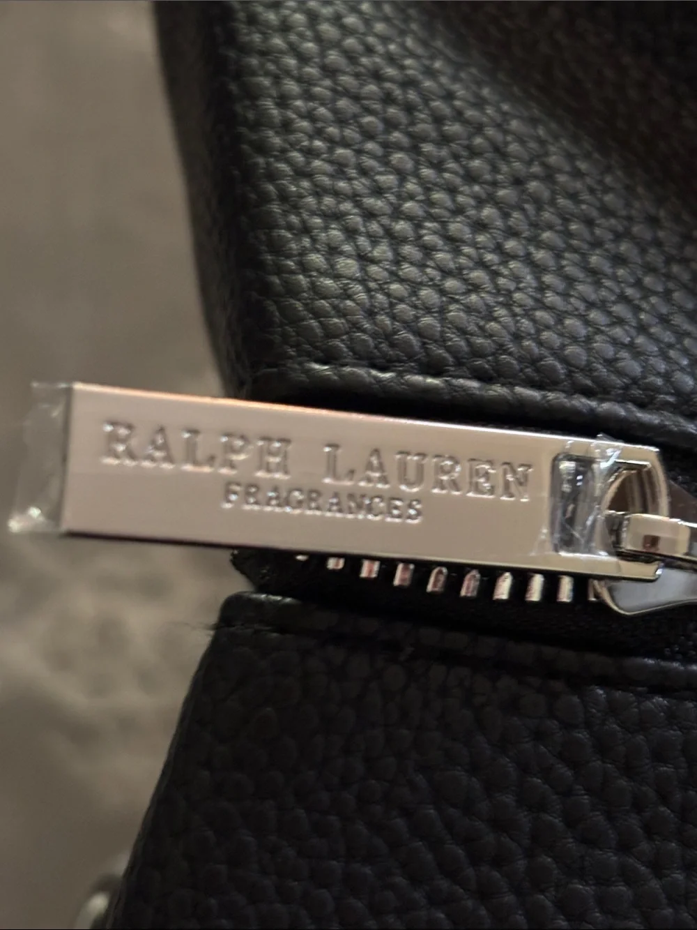Ralph Lauren travel /overnight /sport/ gym bag Black faux leather New / unused